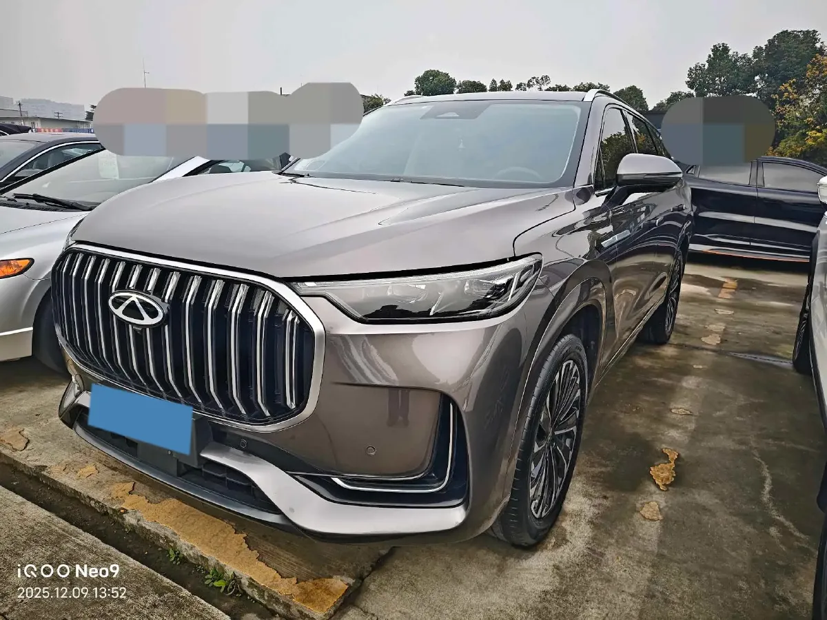 2023 Chery Tiggo 9 2.0T 261HP L4 7DCT,autocango,china used car exporter,china ev exporter,chinese used car exporter,chinese used ev exporter