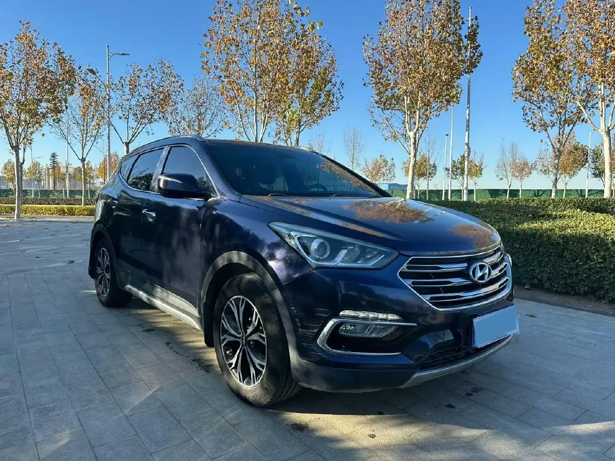2017 Hyundai Santafe 2.0T 245HP L4 6AT,autocango,china used car exporter,china ev exporter,chinese used car exporter,chinese used ev exporter