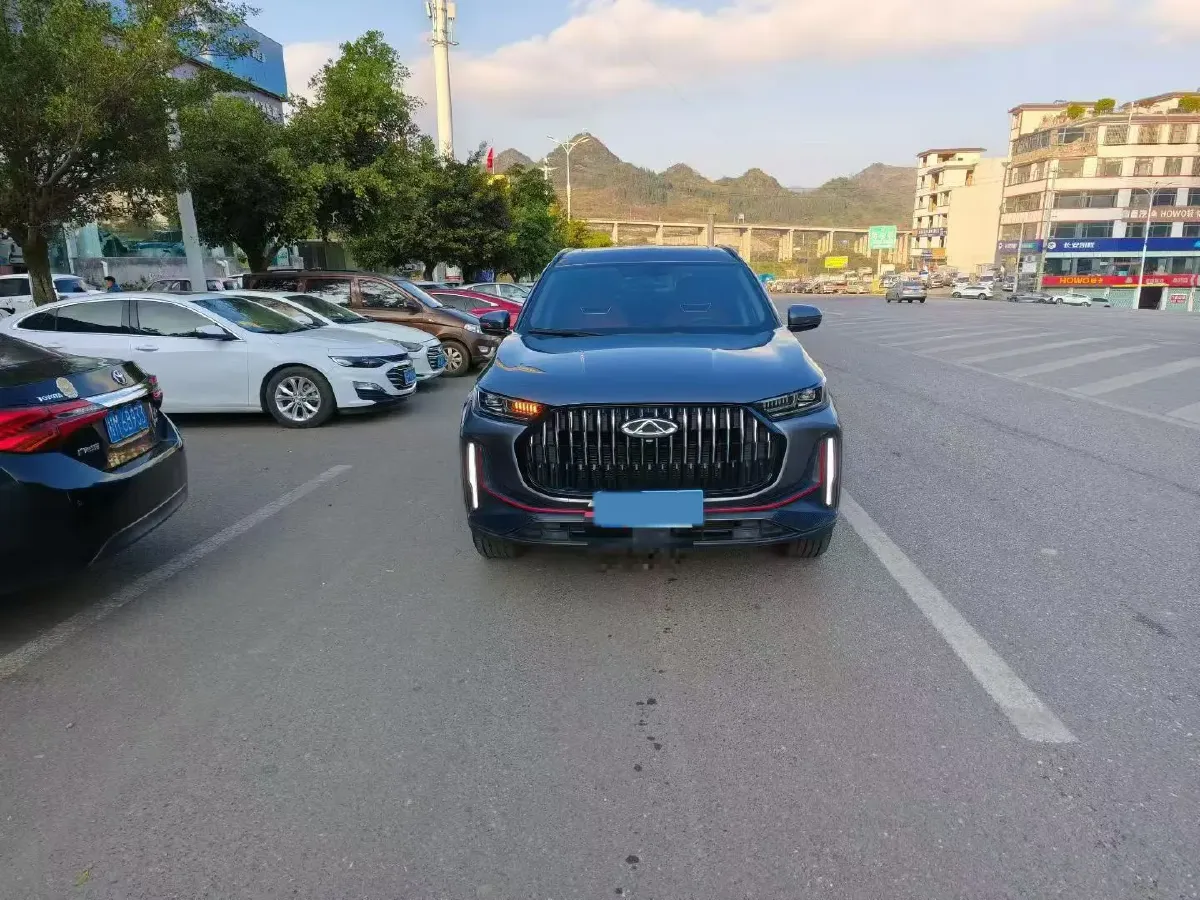 2023 Chery Tiggo 7 Plus 1.5T 156HP L4 CVT,autocango,china used car exporter,china ev exporter,chinese used car exporter,chinese used ev exporter