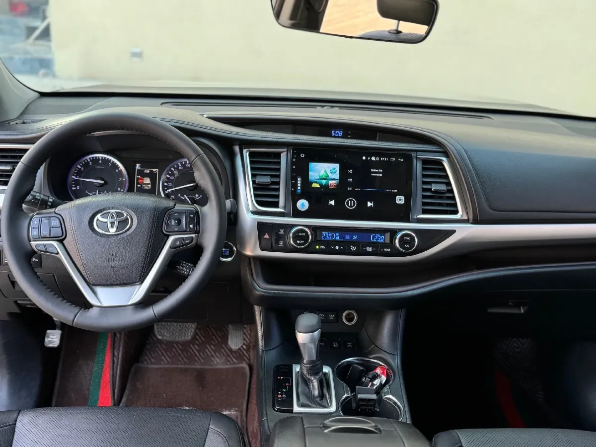 2018 Toyota Highlander 2.0T 220HP L4 6AT,autocango,china used car exporter,china ev exporter,chinese used car exporter,chinese used ev exporter