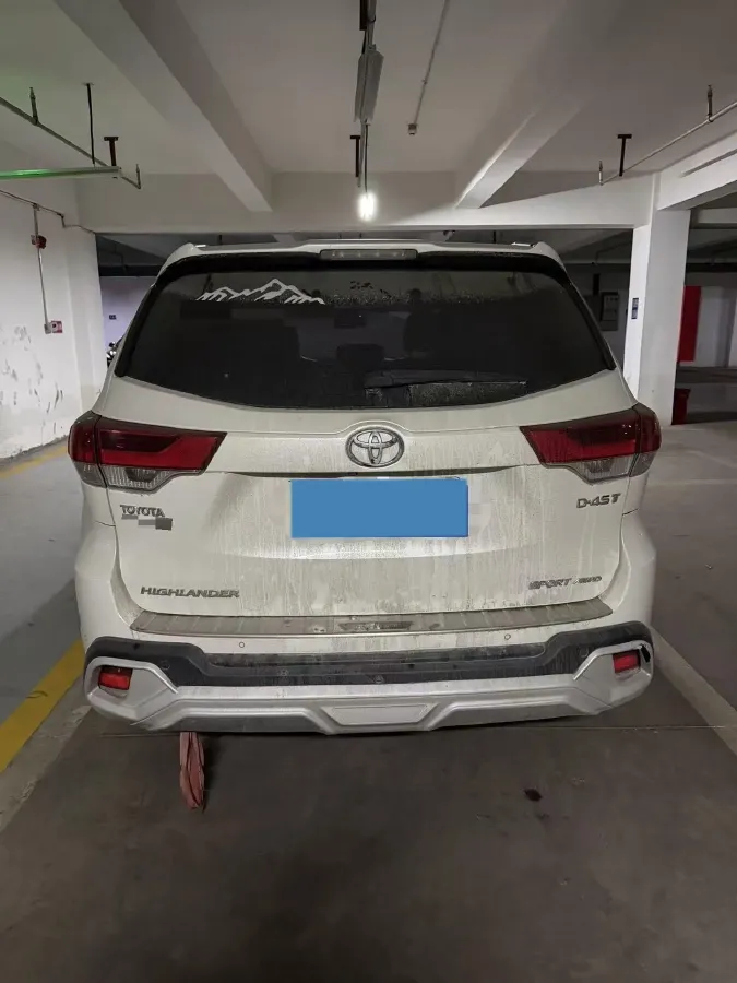 2018 Toyota Highlander 2.0T 220HP L4 6AT,autocango,china used car exporter,china ev exporter,chinese used car exporter,chinese used ev exporter