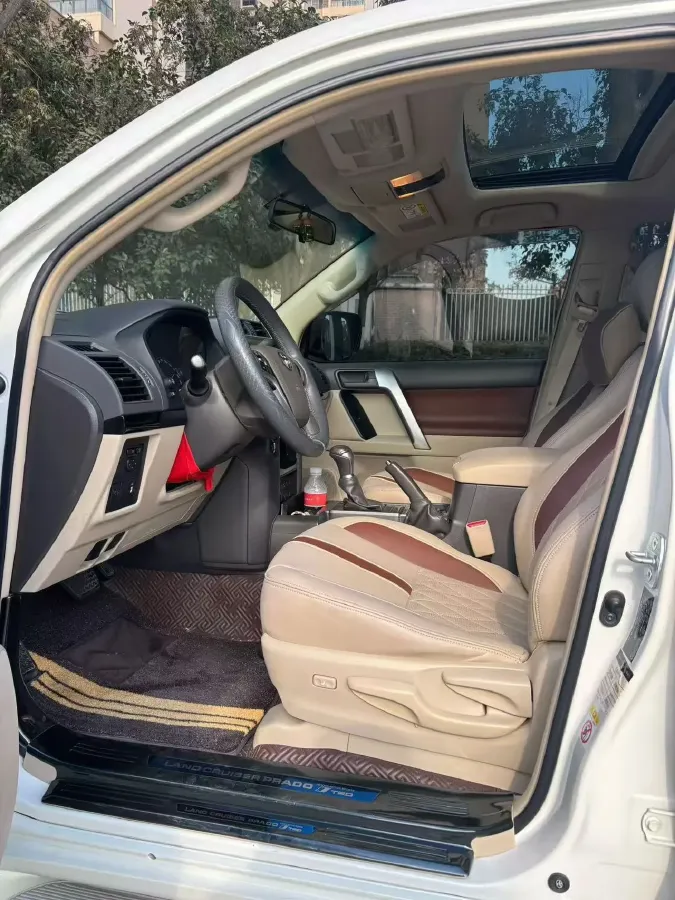 2016 Toyota Land Cruiser Prado 3.5L 280HP V6 6AT,autocango,china used car exporter,china ev exporter,chinese used car exporter,chinese used ev exporter
