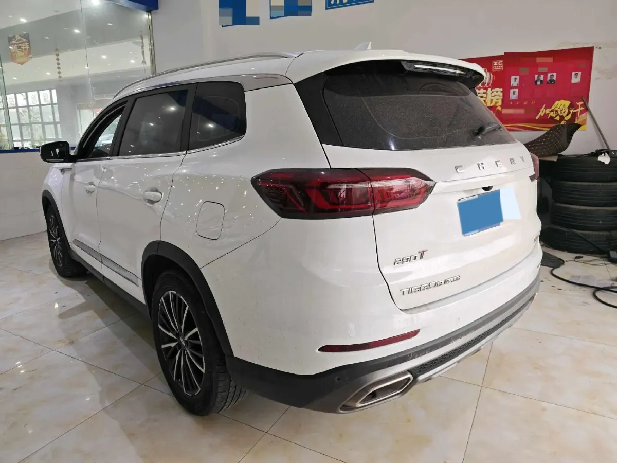 2021 Chery Tiggo 8 Plus 1.6T 197HP L4 7DCT,autocango,china used car exporter,china ev exporter,chinese used car exporter,chinese used ev exporter