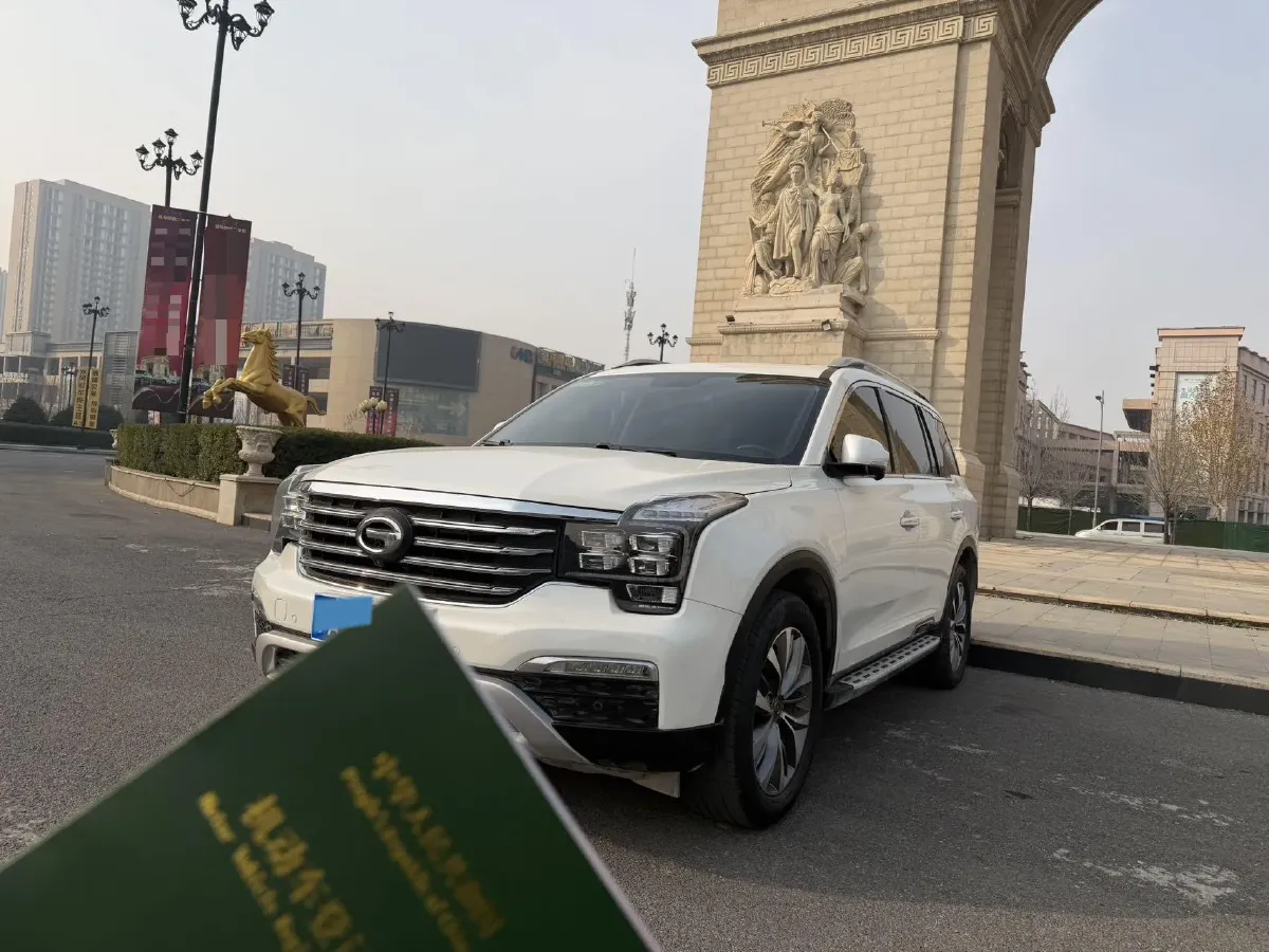 2017 GAC Trumpchi GS8 2.0T 201HP L4 6AT,autocango,china used car exporter,china ev exporter,chinese used car exporter,chinese used ev exporter