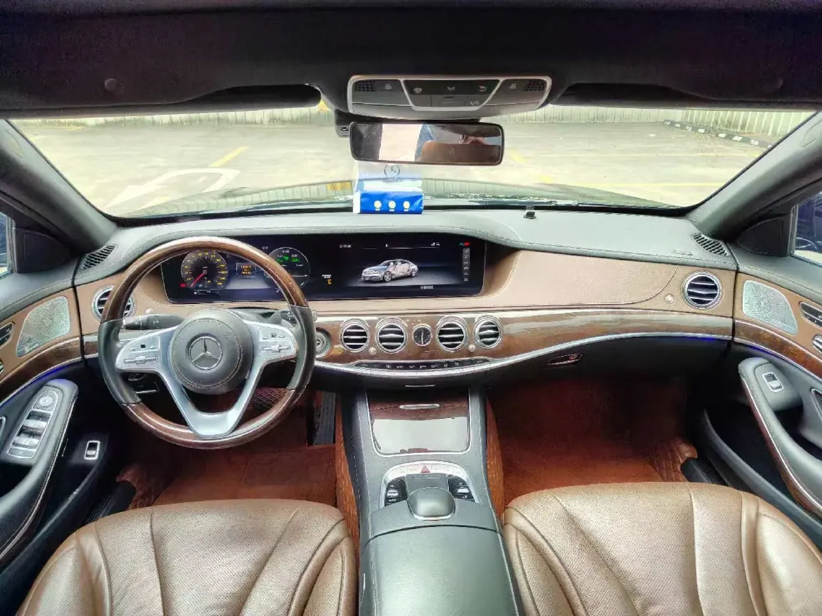 2020 Mercedes-Benz S Class 3.0T 299HP L6 9AT,autocango,china used car exporter,china ev exporter,chinese used car exporter,chinese used ev exporter