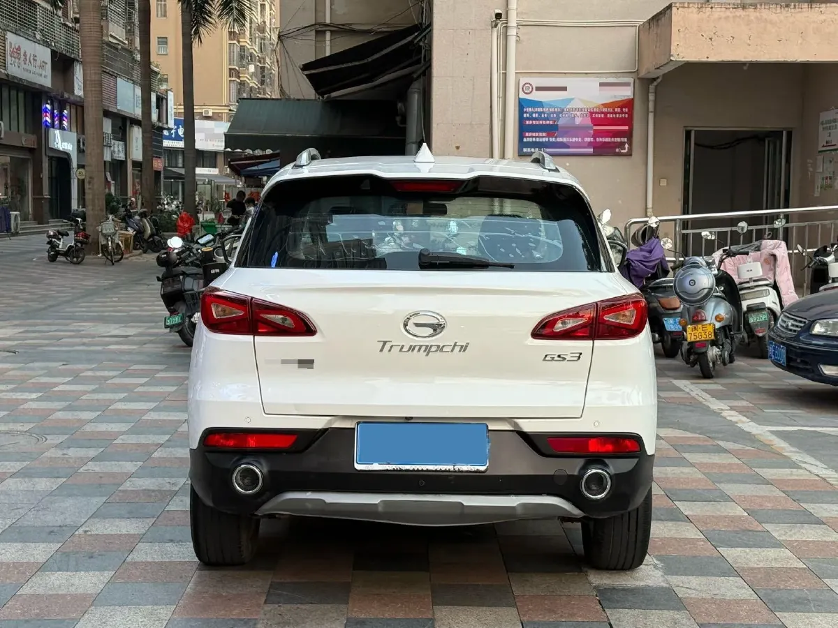 2017 GAC Trumpchi GS3 1.5L 114HP L4 6AT,autocango,china used car exporter,china ev exporter,chinese used car exporter,chinese used ev exporter