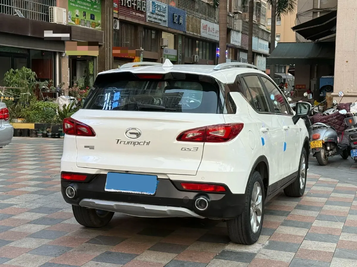 2017 GAC Trumpchi GS3 1.5L 114HP L4 6AT,autocango,china used car exporter,china ev exporter,chinese used car exporter,chinese used ev exporter