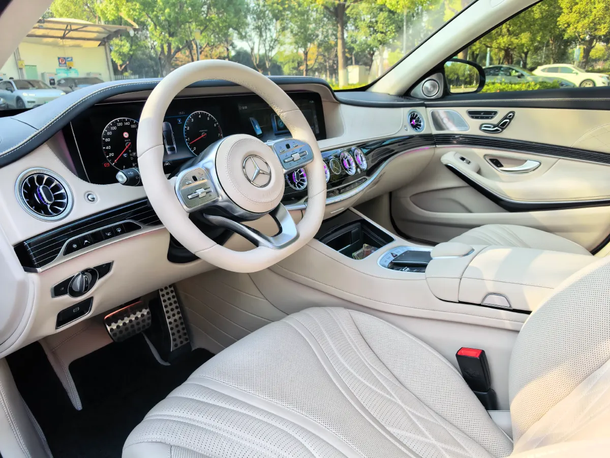 2020 Mercedes-Benz S Class 3.0T 367HP L6 9AT,autocango,china used car exporter,china ev exporter,chinese used car exporter,chinese used ev exporter