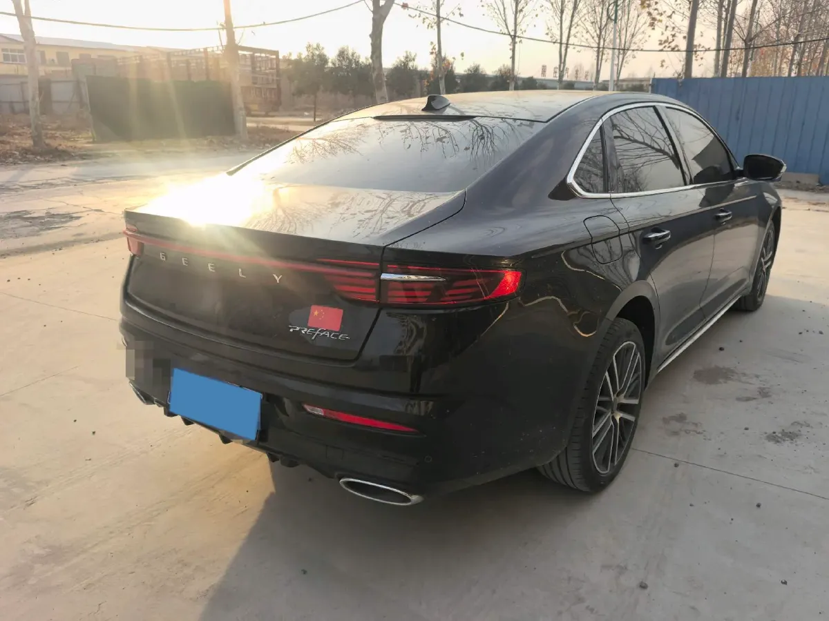 2021 Geely Preface 2.0T 190HP L4 7DCT,autocango,china used car exporter,china ev exporter,chinese used car exporter,chinese used ev exporter