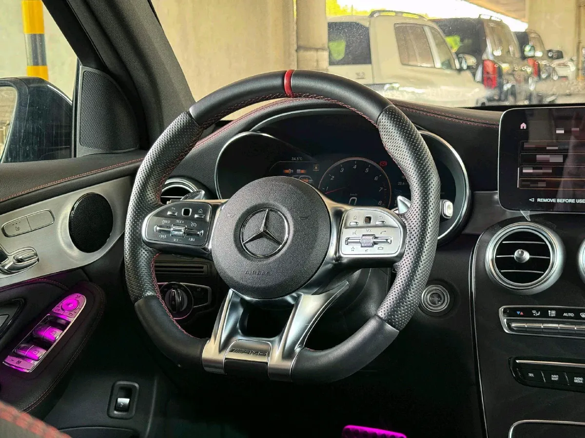 2022 Mercedes-Benz GLC AMG 3.0T 390HP V6 9AT,autocango,china used car exporter,china ev exporter,chinese used car exporter,chinese used ev exporter