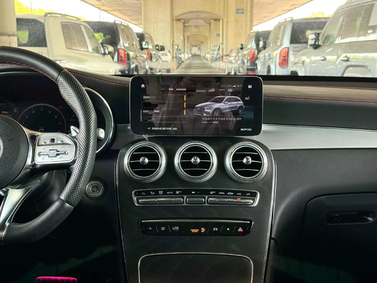 2022 Mercedes-Benz GLC AMG 3.0T 390HP V6 9AT,autocango,china used car exporter,china ev exporter,chinese used car exporter,chinese used ev exporter