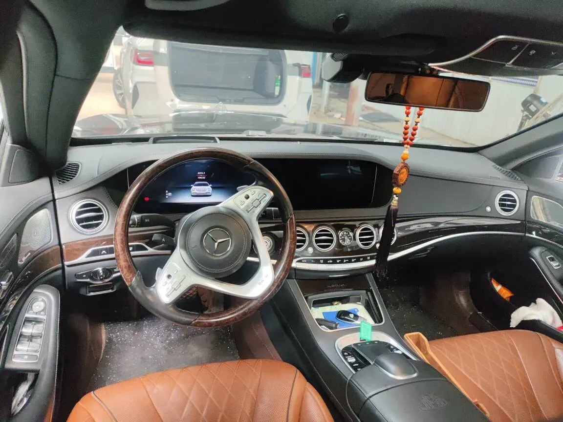 2020 Mercedes-Benz Maybach S Class 3.0T 367HP L6 9AT,autocango,china used car exporter,china ev exporter,chinese used car exporter,chinese used ev exporter