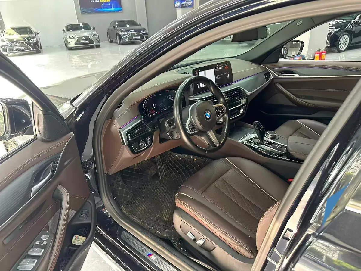 2021 BMW 5 Series 2.0T 252HP L4 8AT,autocango,china used car exporter,china ev exporter,chinese used car exporter,chinese used ev exporter