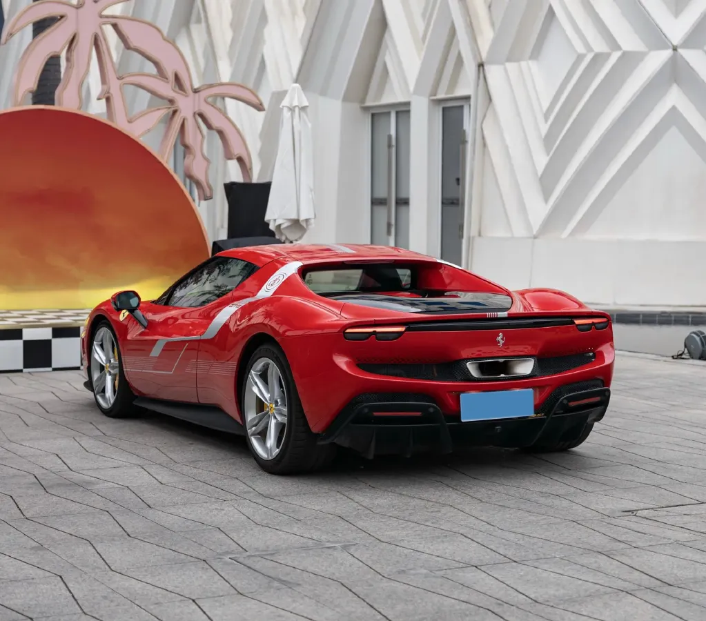 2021 Ferrari 296 3.0T 663HP V6 8DCT PHEV 7.45KWH,autocango,china used car exporter,china ev exporter,chinese used car exporter,chinese used ev exporter