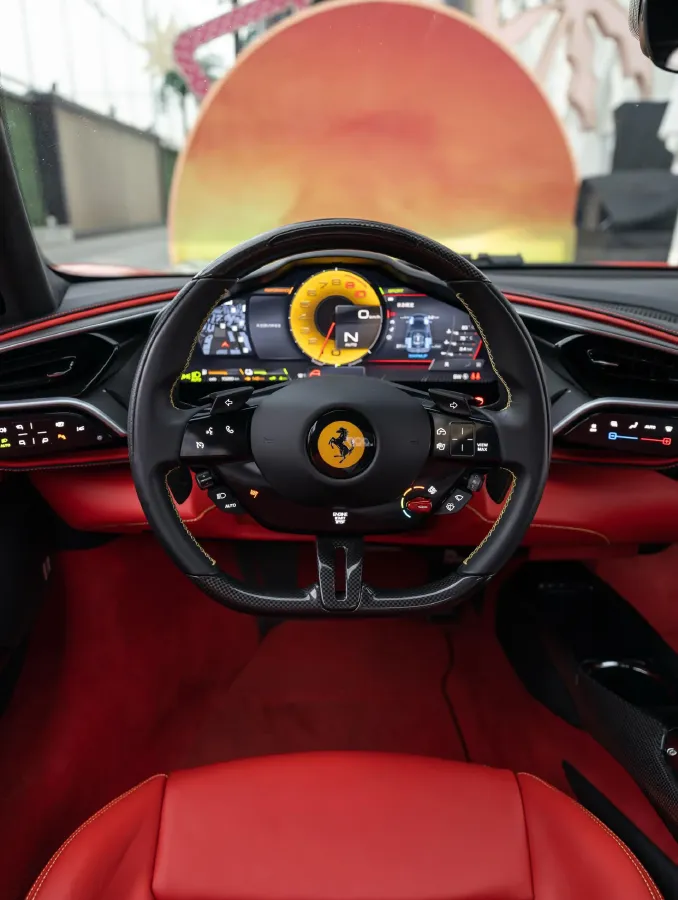 2021 Ferrari 296 3.0T 663HP V6 8DCT PHEV 7.45KWH,autocango,china used car exporter,china ev exporter,chinese used car exporter,chinese used ev exporter