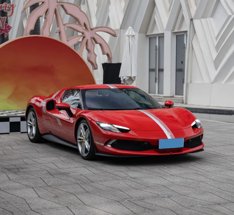 2021 Ferrari 296 3.0T 663HP V6 8DCT PHEV 7.45KWH,autocango,china used car exporter,china ev exporter,chinese used car exporter,chinese used ev exporter