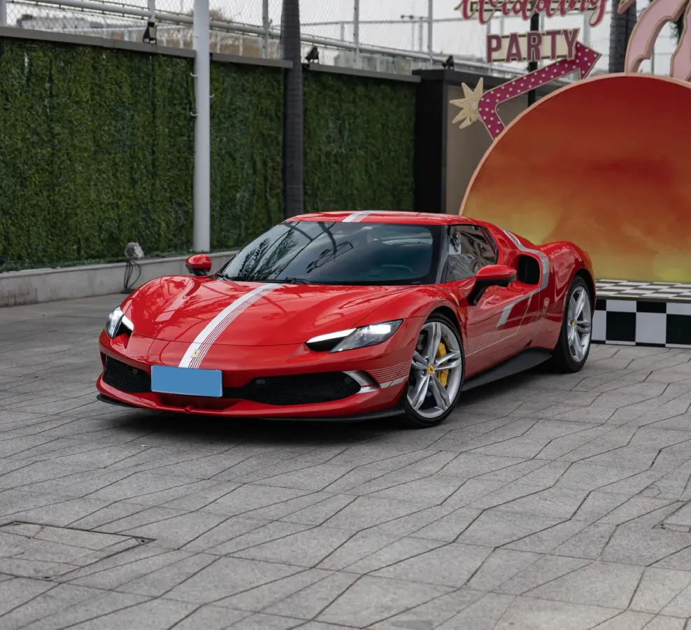 2021 Ferrari 296 3.0T 663HP V6 8DCT PHEV 7.45KWH,autocango,china used car exporter,china ev exporter,chinese used car exporter,chinese used ev exporter