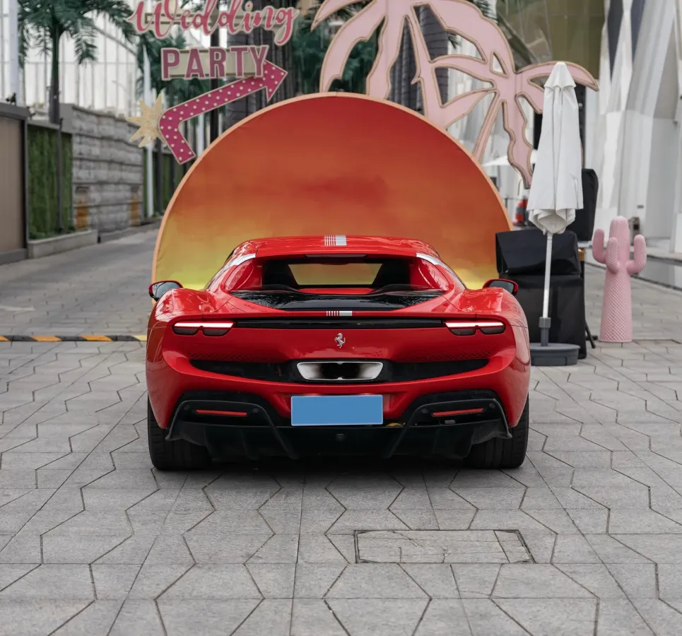 2021 Ferrari 296 3.0T 663HP V6 8DCT PHEV 7.45KWH,autocango,china used car exporter,china ev exporter,chinese used car exporter,chinese used ev exporter