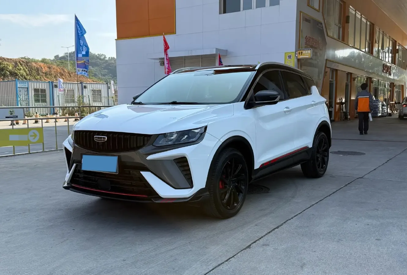 2023 Geely Coolray 1.5T 181HP L4 7DCT,autocango,china used car exporter,china ev exporter,chinese used car exporter,chinese used ev exporter