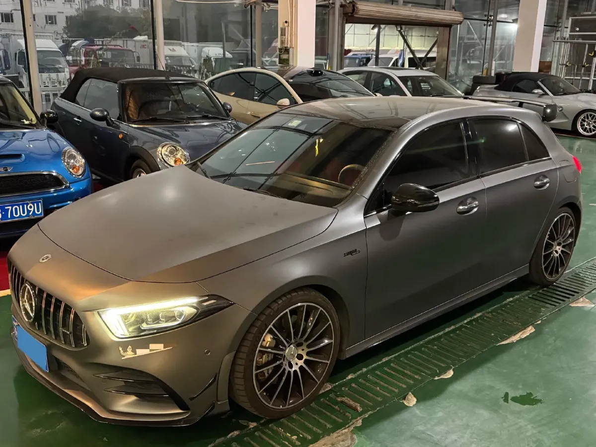 2020 Mercedes-Benz A AMG 2.0T 306HP L4 7DCT,autocango,china used car exporter,china ev exporter,chinese used car exporter,chinese used ev exporter