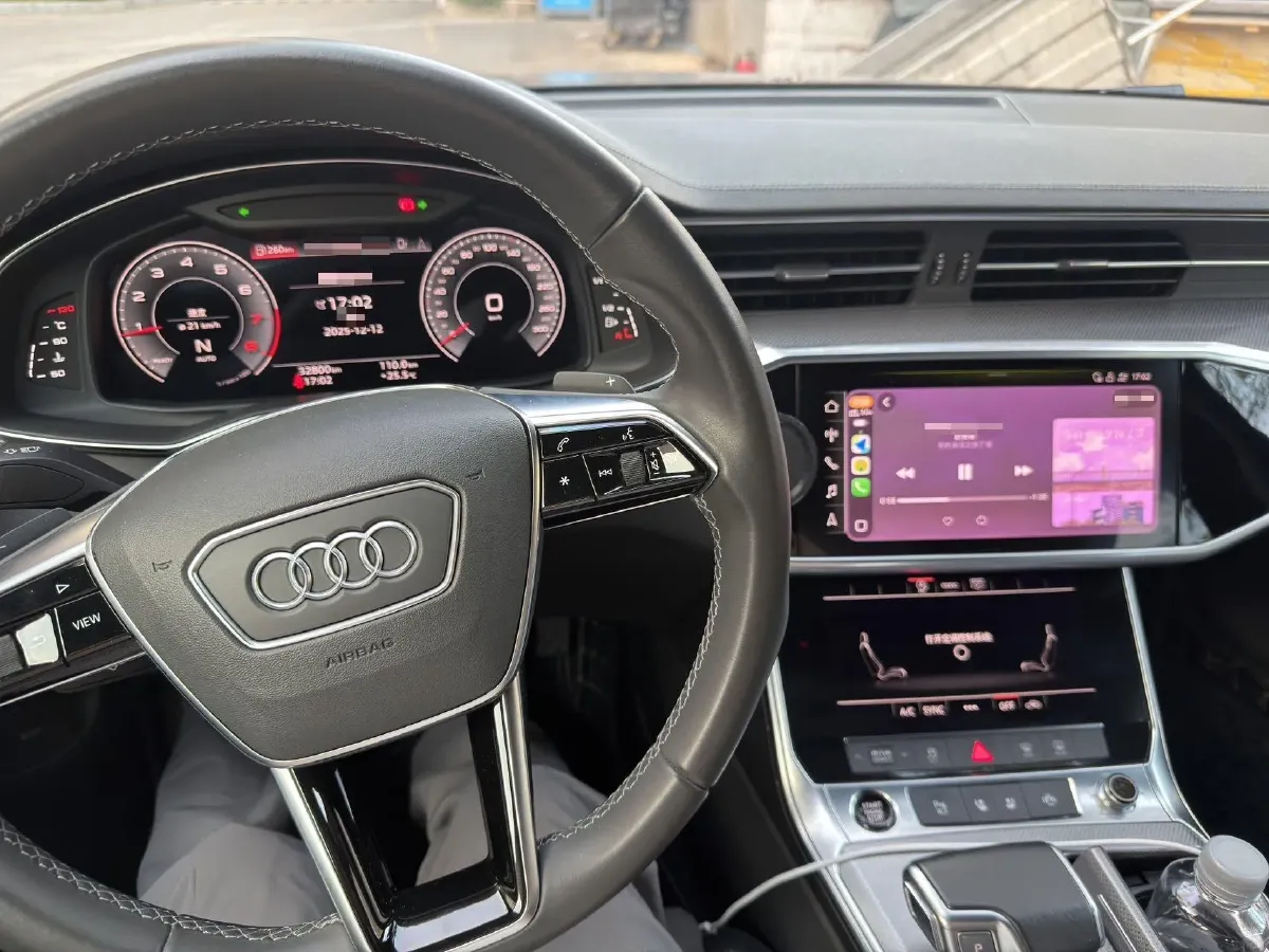 2021 Audi A6L 2.0T 190HP L4 7DCT,autocango,china used car exporter,china ev exporter,chinese used car exporter,chinese used ev exporter