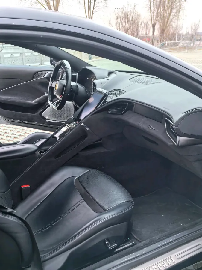 2020 Ferrari Roma 3.9T 620HP V8 8DCT,autocango,china used car exporter,china ev exporter,chinese used car exporter,chinese used ev exporter
