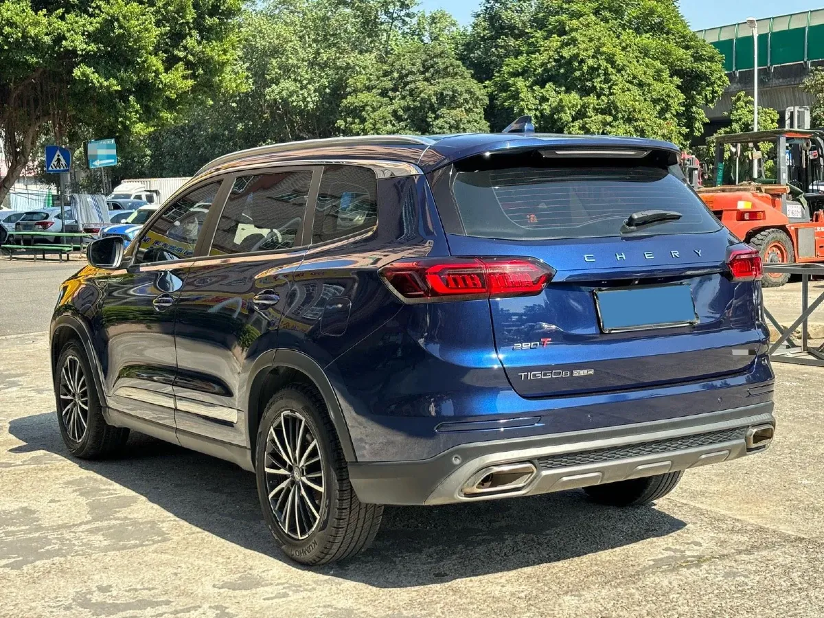 2021 Chery Tiggo 8 Plus 1.6T 197HP L4 7DCT,autocango,china used car exporter,china ev exporter,chinese used car exporter,chinese used ev exporter