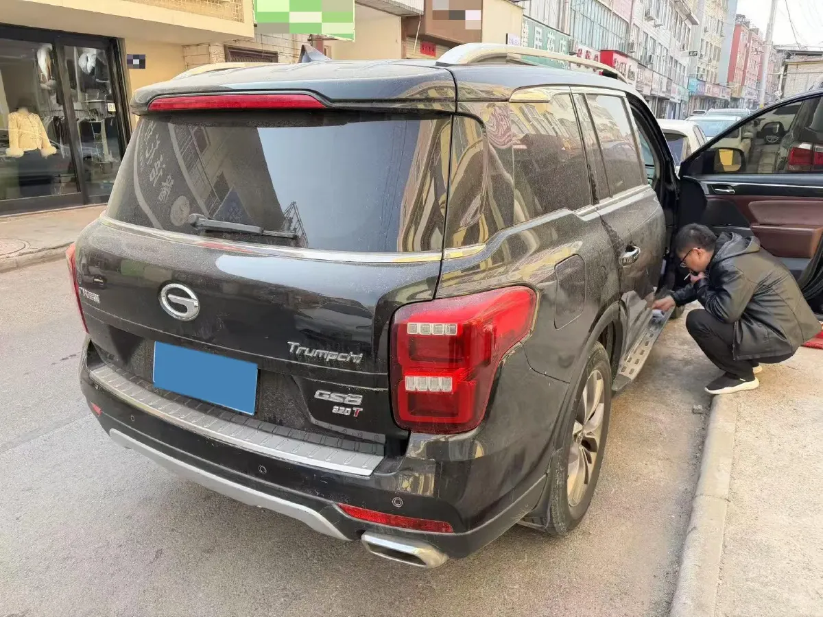 2017 GAC Trumpchi GS8 2.0T 201HP L4 6AT,autocango,china used car exporter,china ev exporter,chinese used car exporter,chinese used ev exporter