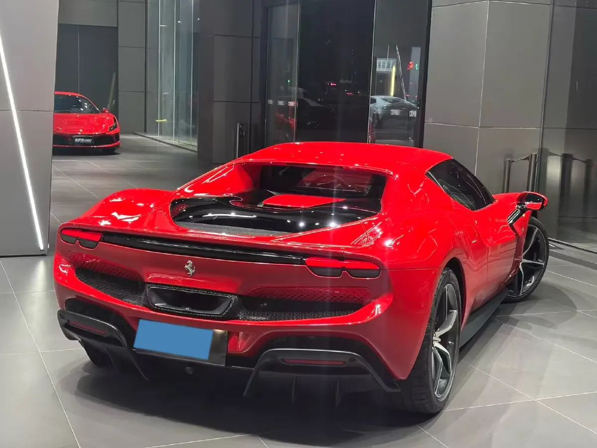 2021 Ferrari 296 3.0T 663HP V6 8DCT PHEV 7.45KWH,autocango,china used car exporter,china ev exporter,chinese used car exporter,chinese used ev exporter