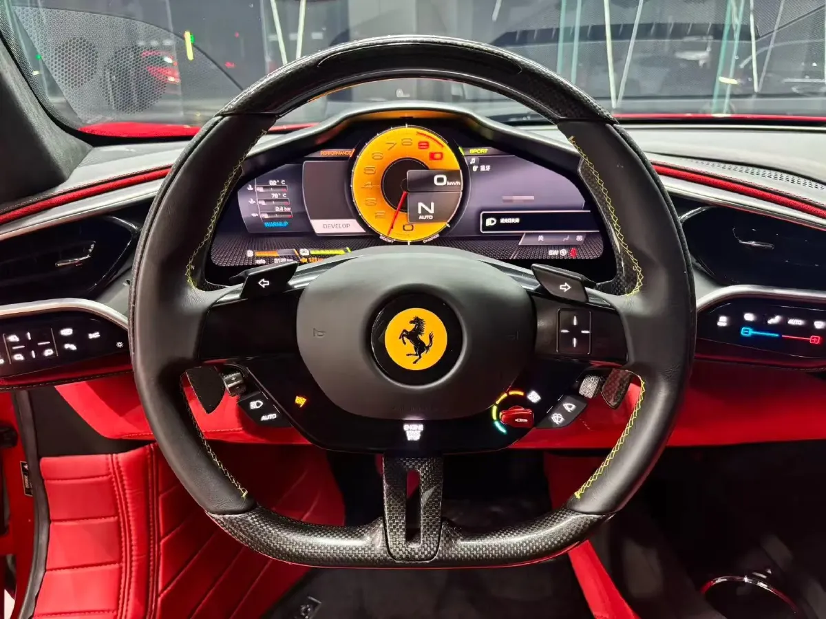 2021 Ferrari 296 3.0T 663HP V6 8DCT PHEV 7.45KWH,autocango,china used car exporter,china ev exporter,chinese used car exporter,chinese used ev exporter