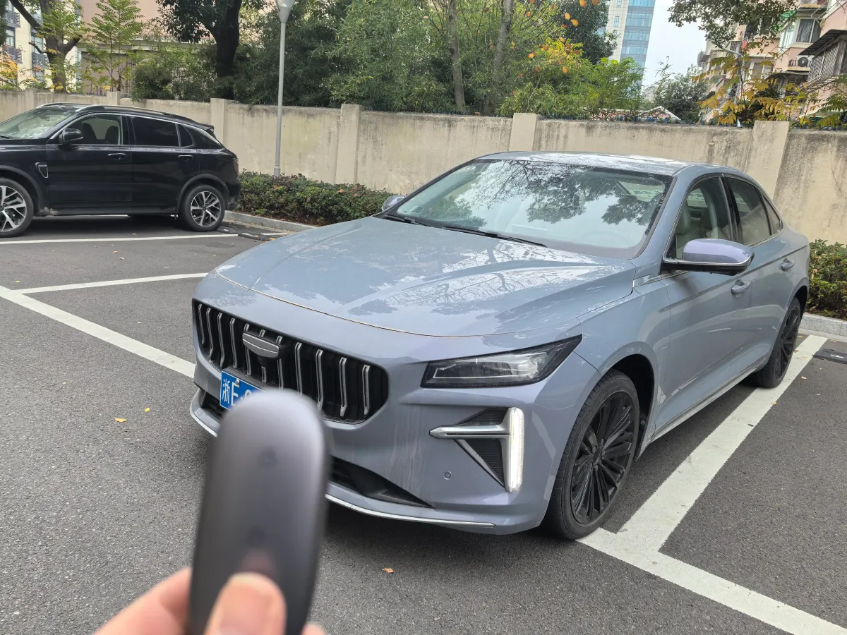 2024 Geely Preface 1.5T 163HP L4 3DHT Hybrid,autocango,china used car exporter,china ev exporter,chinese used car exporter,chinese used ev exporter