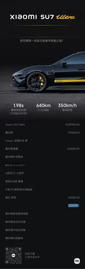 2025 MI SU7 Ultra BEV 93.7KWH,autocango,china used car exporter,china ev exporter,chinese used car exporter,chinese used ev exporter