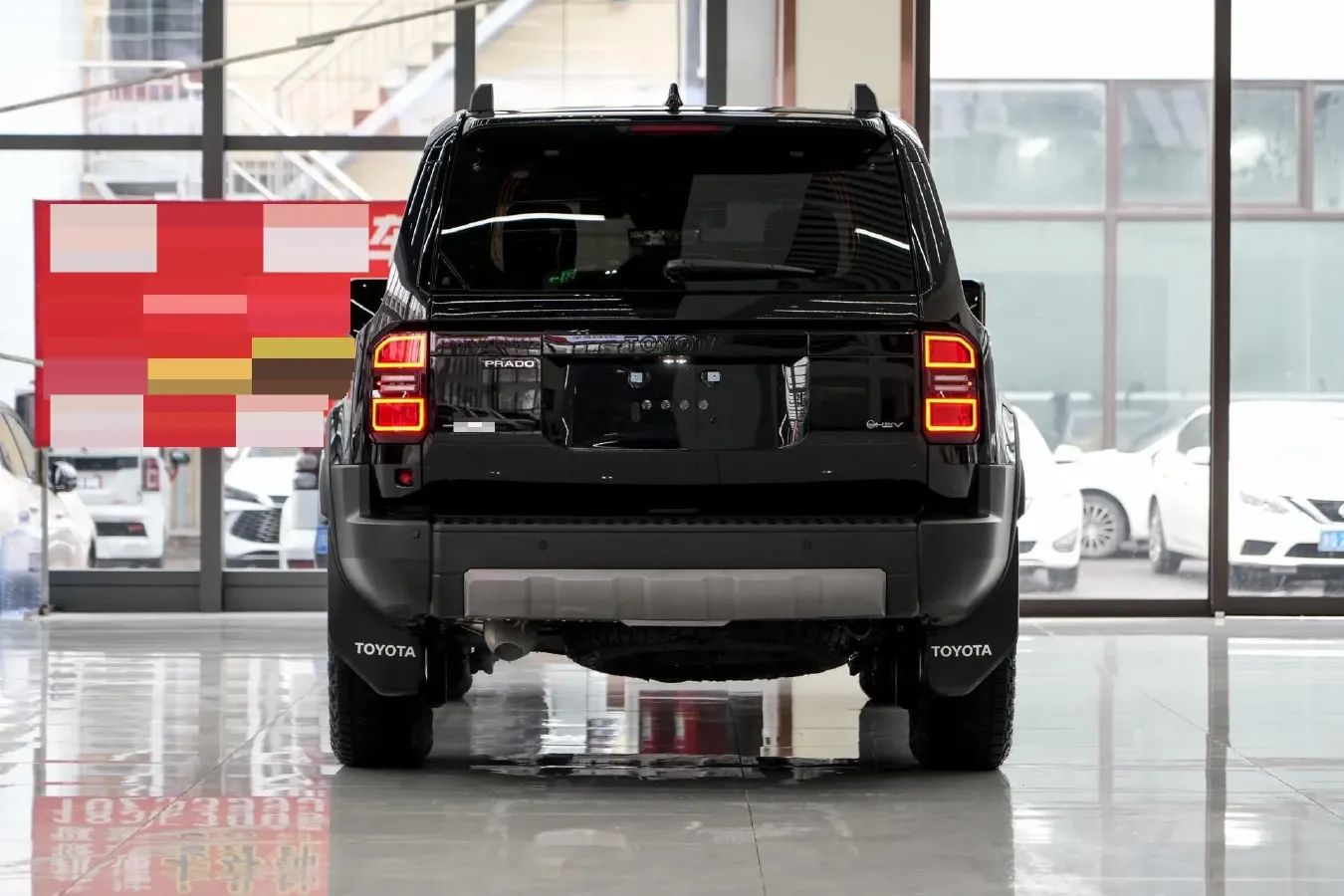 2025 Toyota Land Cruiser Prado 2.4T 282HP L4 8AT Hybrid 5.1KWH,autocango,china used car exporter,china ev exporter,chinese used car exporter,chinese used ev exporter