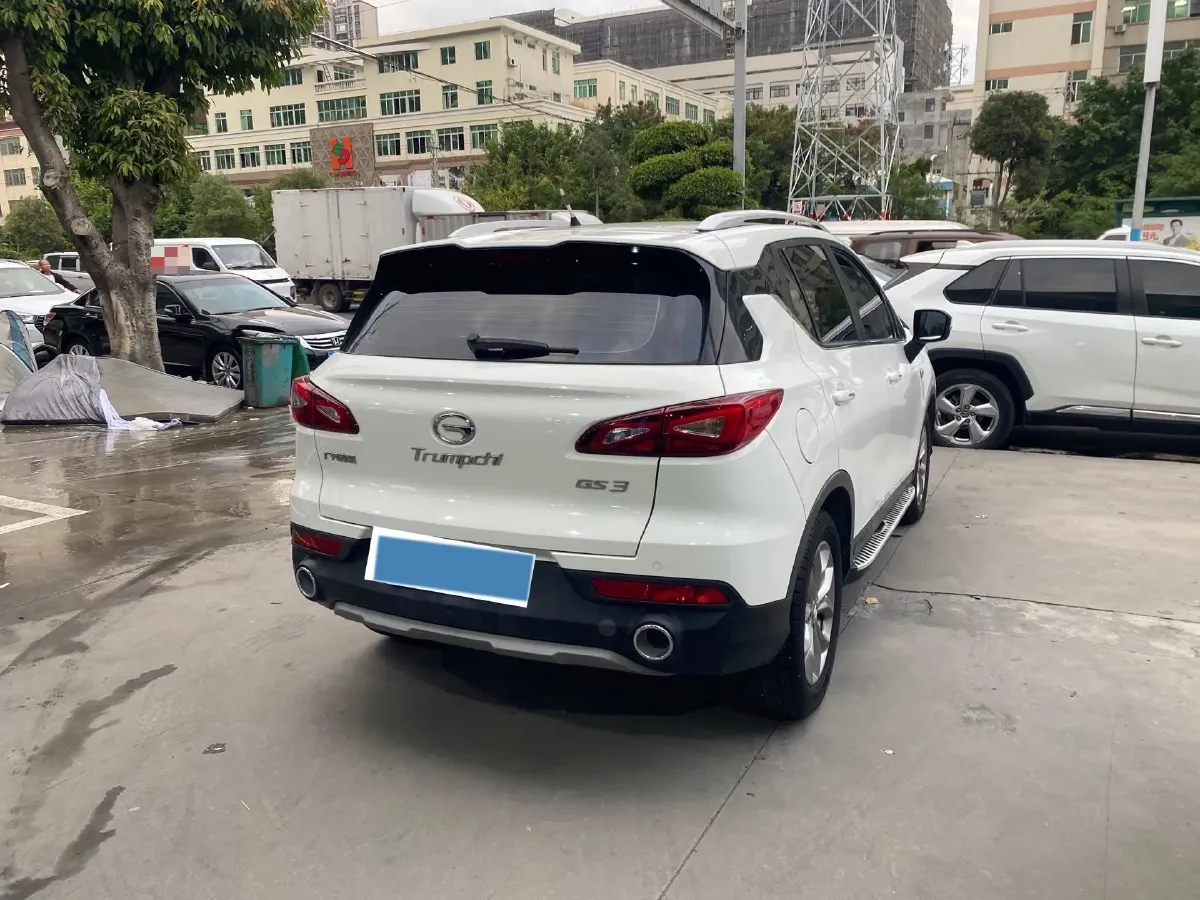 2017 GAC Trumpchi GS3 1.5L 114HP L4 6AT,autocango,china used car exporter,china ev exporter,chinese used car exporter,chinese used ev exporter