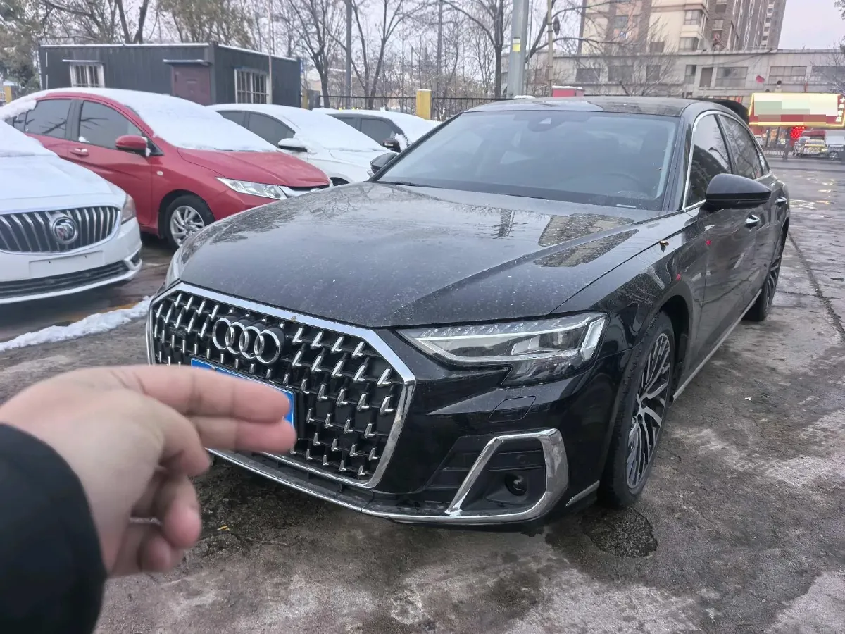 2024 Audi A8 3.0T 286HP V6 8AT,autocango,china used car exporter,china ev exporter,chinese used car exporter,chinese used ev exporter