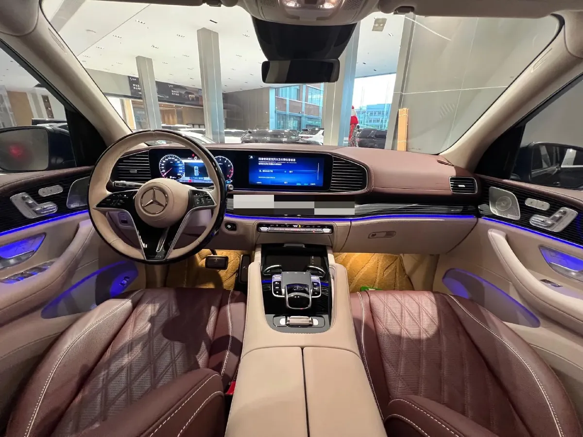 2025 Mercedes-Benz Maybach GLS 3.0T 381HP L6 9AT,autocango,china used car exporter,china ev exporter,chinese used car exporter,chinese used ev exporter