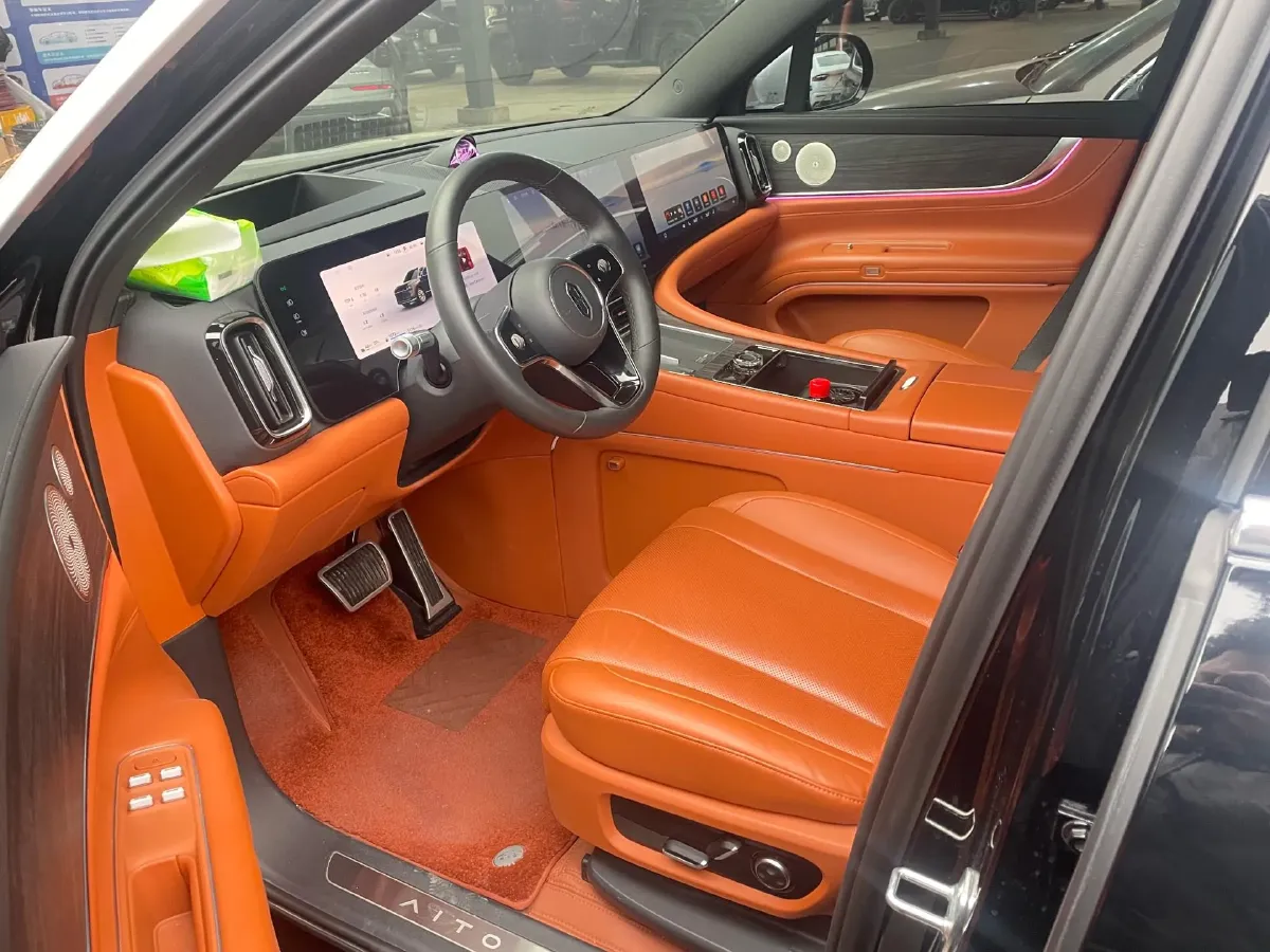 2024 AITO AITO M9 1.5T 152HP L4 REEV 42KWH,autocango,china used car exporter,china ev exporter,chinese used car exporter,chinese used ev exporter