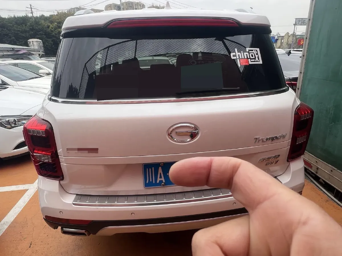 2017 GAC Trumpchi GS8 2.0T 201HP L4 6AT,autocango,china used car exporter,china ev exporter,chinese used car exporter,chinese used ev exporter