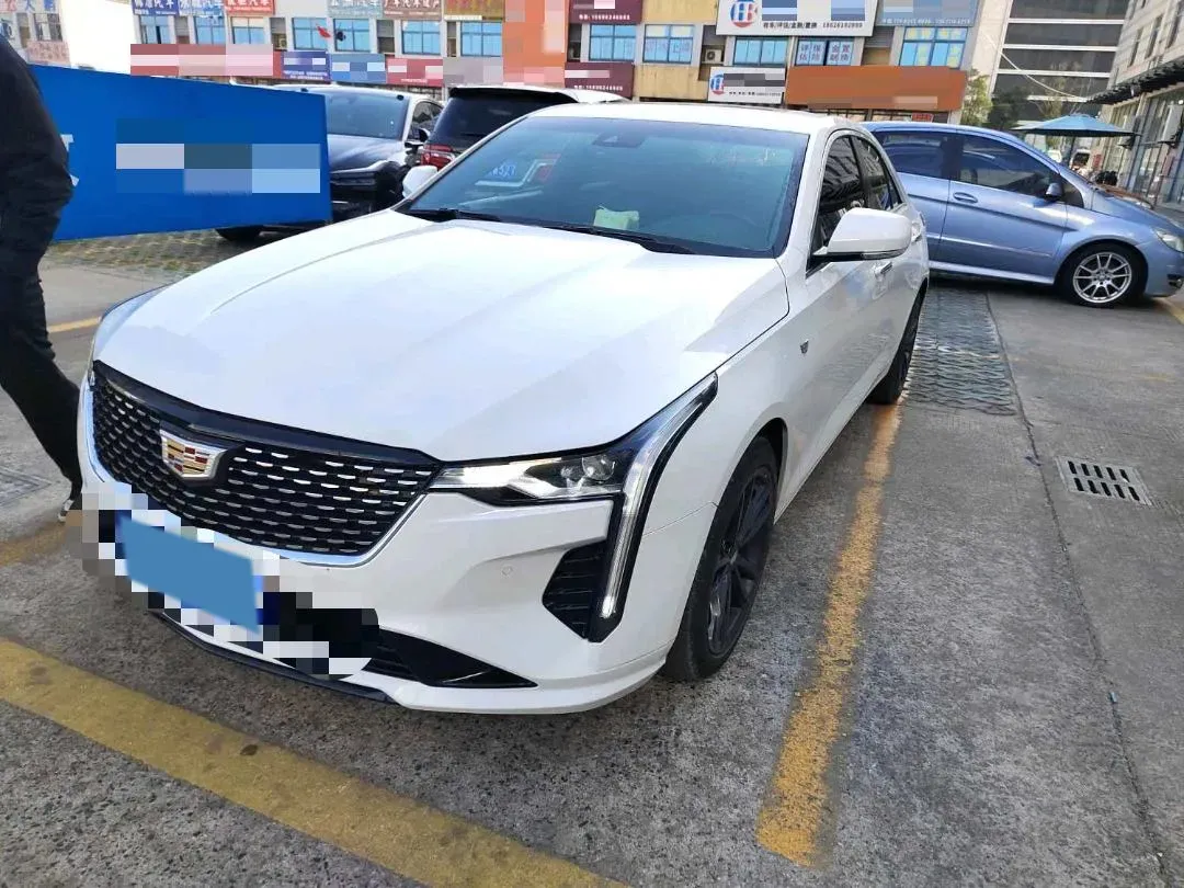 2022 Cadillac CT4 2.0T 237HP L4 8AT,autocango,china used car exporter,china ev exporter,chinese used car exporter,chinese used ev exporter