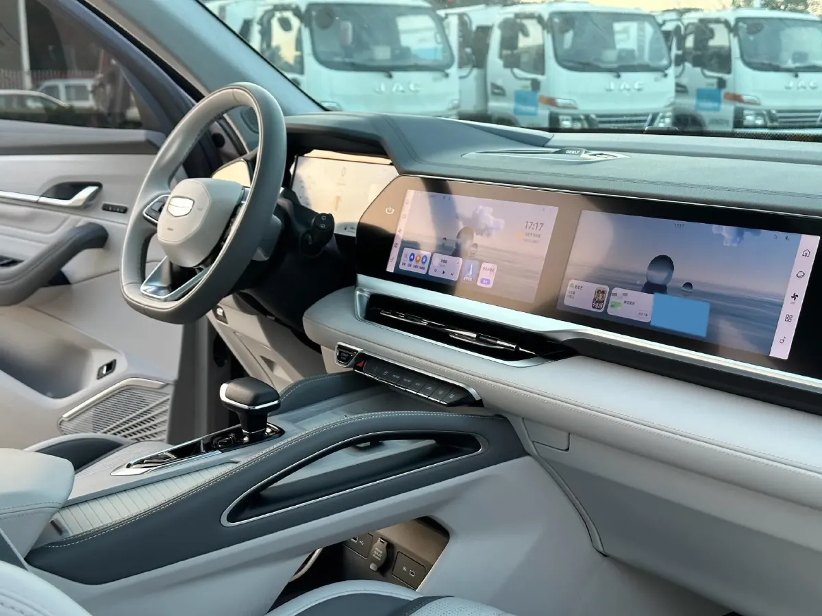 2024 Geely Monjaro 1.5T 163HP L4 3DHT Hybrid,autocango,china used car exporter,china ev exporter,chinese used car exporter,chinese used ev exporter