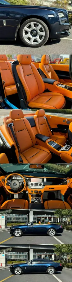 2018 Rolls-Royce Dawn 6.6T 571HP V12 8AT,autocango,china used car exporter,china ev exporter,chinese used car exporter,chinese used ev exporter