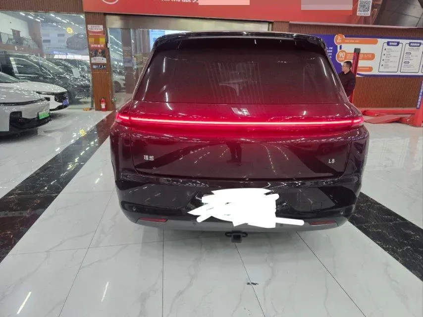 2023 Li L8 Range Extended 154HP REEV 40.9KWH,autocango,china used car exporter,china ev exporter,chinese used car exporter,chinese used ev exporter