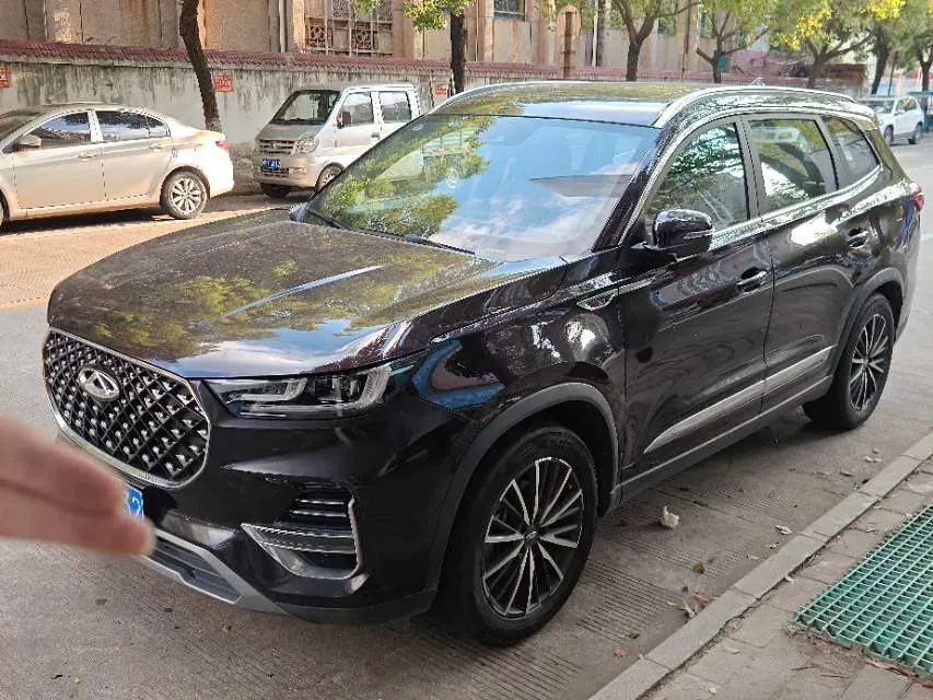 2021 Chery Tiggo 8 Plus 1.6T 197HP L4 7DCT,autocango,china used car exporter,china ev exporter,chinese used car exporter,chinese used ev exporter