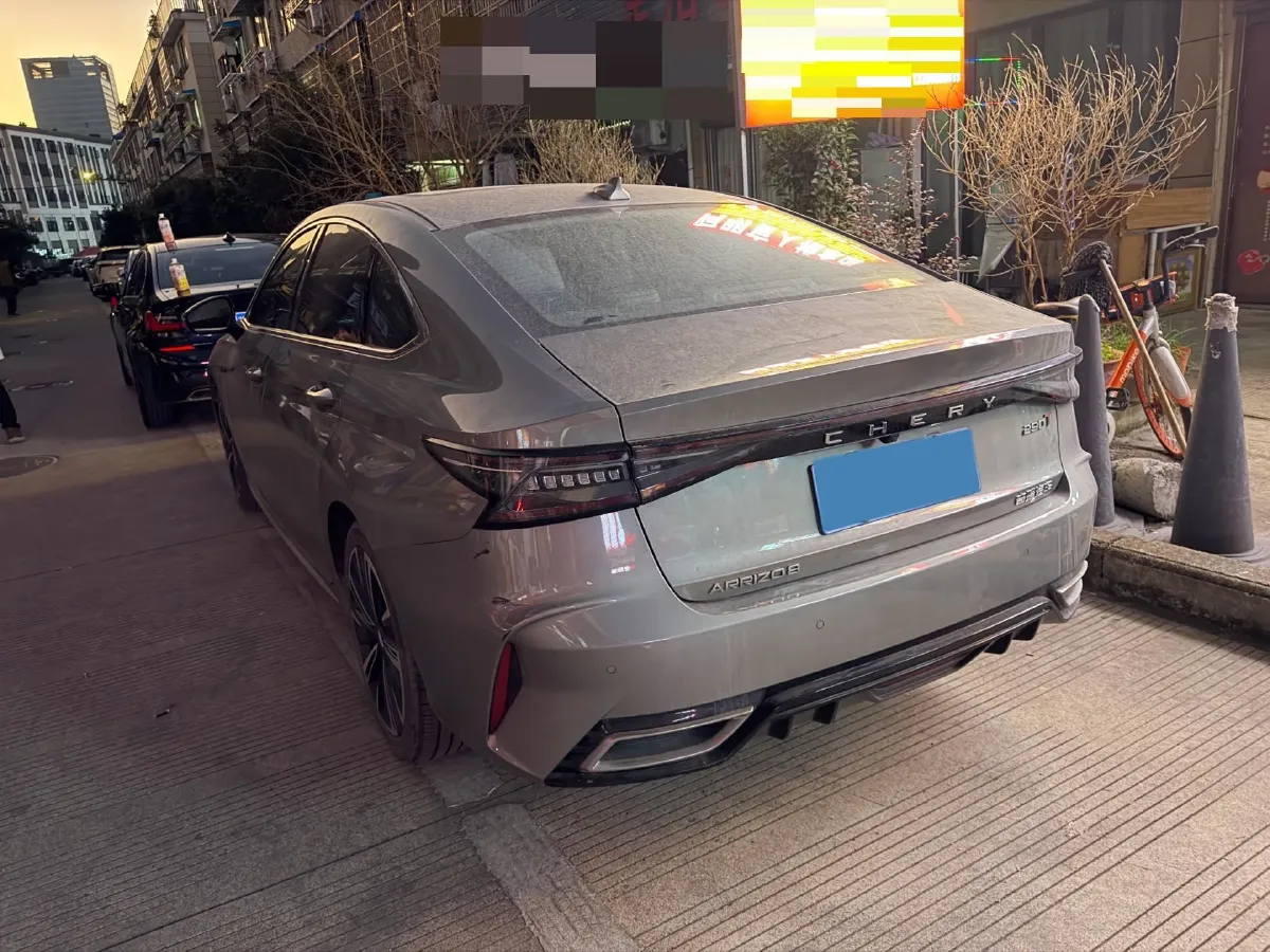 2022 Chery Arrizo 8 1.6T 197HP L4 7DCT,autocango,china used car exporter,china ev exporter,chinese used car exporter,chinese used ev exporter