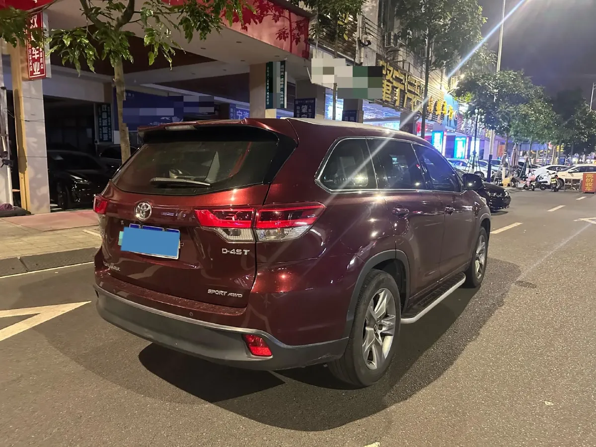 2018 Toyota Highlander 2.0T 220HP L4 6AT,autocango,china used car exporter,china ev exporter,chinese used car exporter,chinese used ev exporter