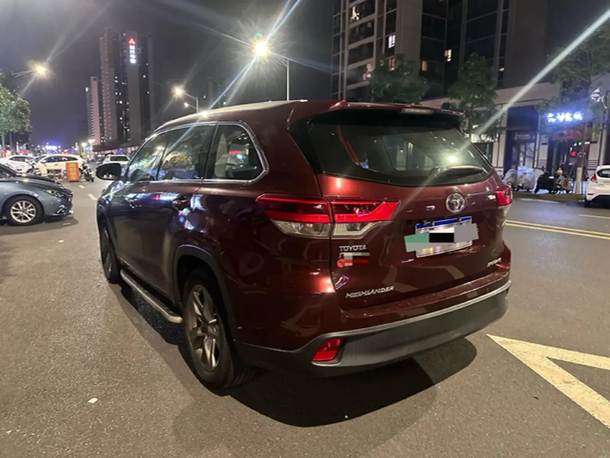 2018 Toyota Highlander 2.0T 220HP L4 6AT,autocango,china used car exporter,china ev exporter,chinese used car exporter,chinese used ev exporter