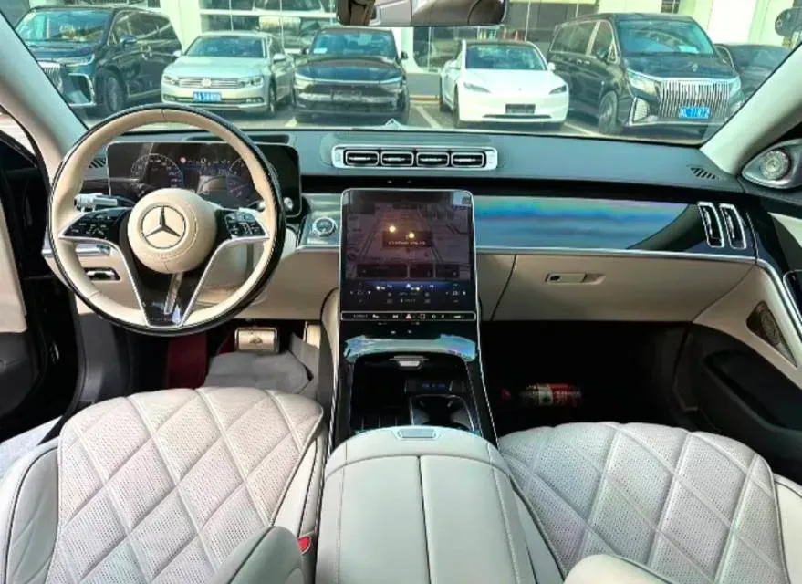 2024 Mercedes-Benz Maybach S Class 3.0T 380HP L6 9AT,autocango,china used car exporter,china ev exporter,chinese used car exporter,chinese used ev exporter