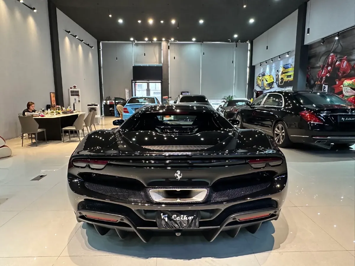 2021 Ferrari 296 3.0T 663HP V6 8DCT PHEV 7.45KWH,autocango,china used car exporter,china ev exporter,chinese used car exporter,chinese used ev exporter