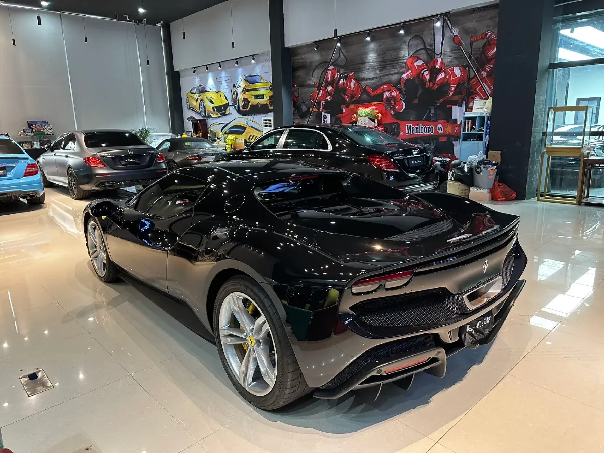 2021 Ferrari 296 3.0T 663HP V6 8DCT PHEV 7.45KWH,autocango,china used car exporter,china ev exporter,chinese used car exporter,chinese used ev exporter
