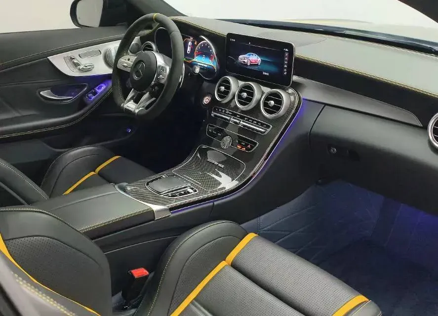 2021 Mercedes-Benz C AMG 4.0T 476HP V8 9AT,autocango,china used car exporter,china ev exporter,chinese used car exporter,chinese used ev exporter